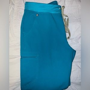 Figs - Teal joggers